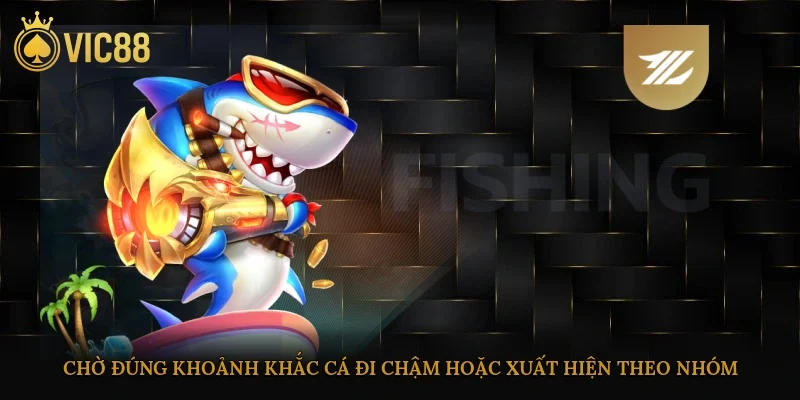 Bắn cá vic88 – Trò Chơi Giải Trí Đổi Thưởng Đáng Thử Nhất 3 Chờ đúng khoảnh khắc cá đi chậm hoặc xuất hiện theo nhóm
